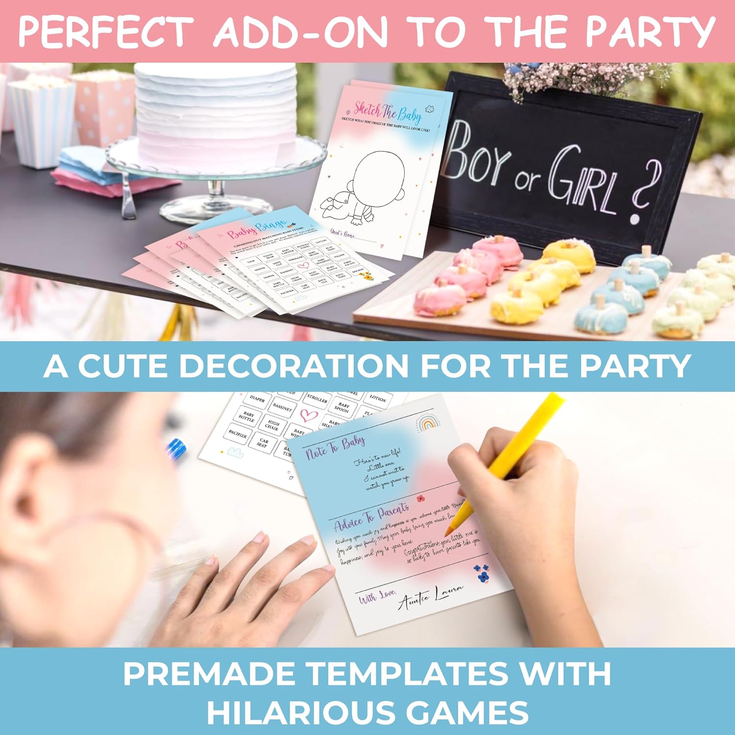 Baby Gender Reveal Bingo — photo 6