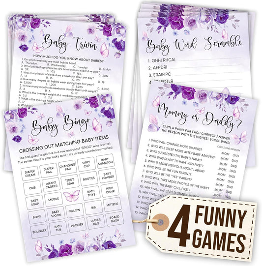 Butterfly Baby Shower Games — photo 1