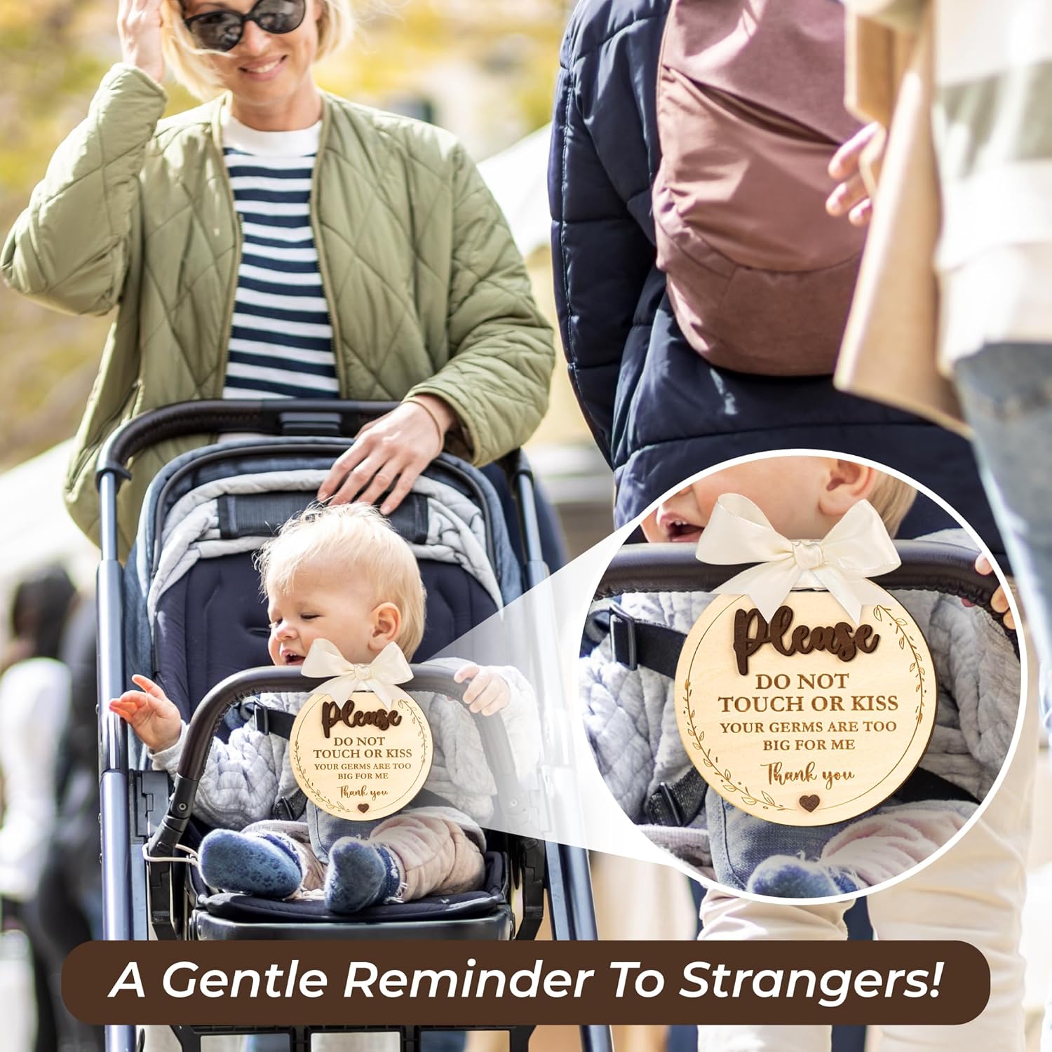 Do Not Touch Baby Sign 2 Pack — photo 4