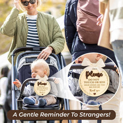 Do Not Touch Baby Sign 2 Pack — view 4