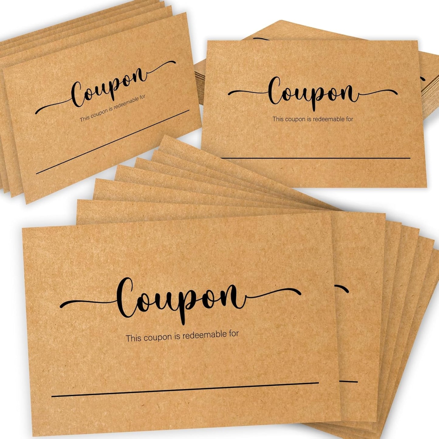50 Blank Love Coupon Cards — photo 7