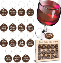 Funny Wine Glass Charms — view 2
