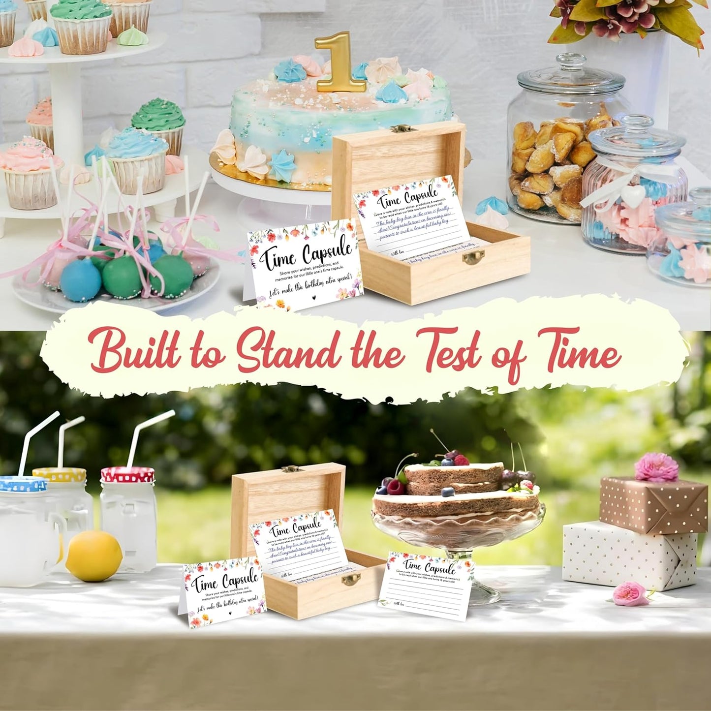 1st Birthday Time Capsule Box — photo 5