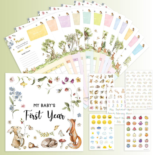 Wildflower Baby Year Calendar — photo 1