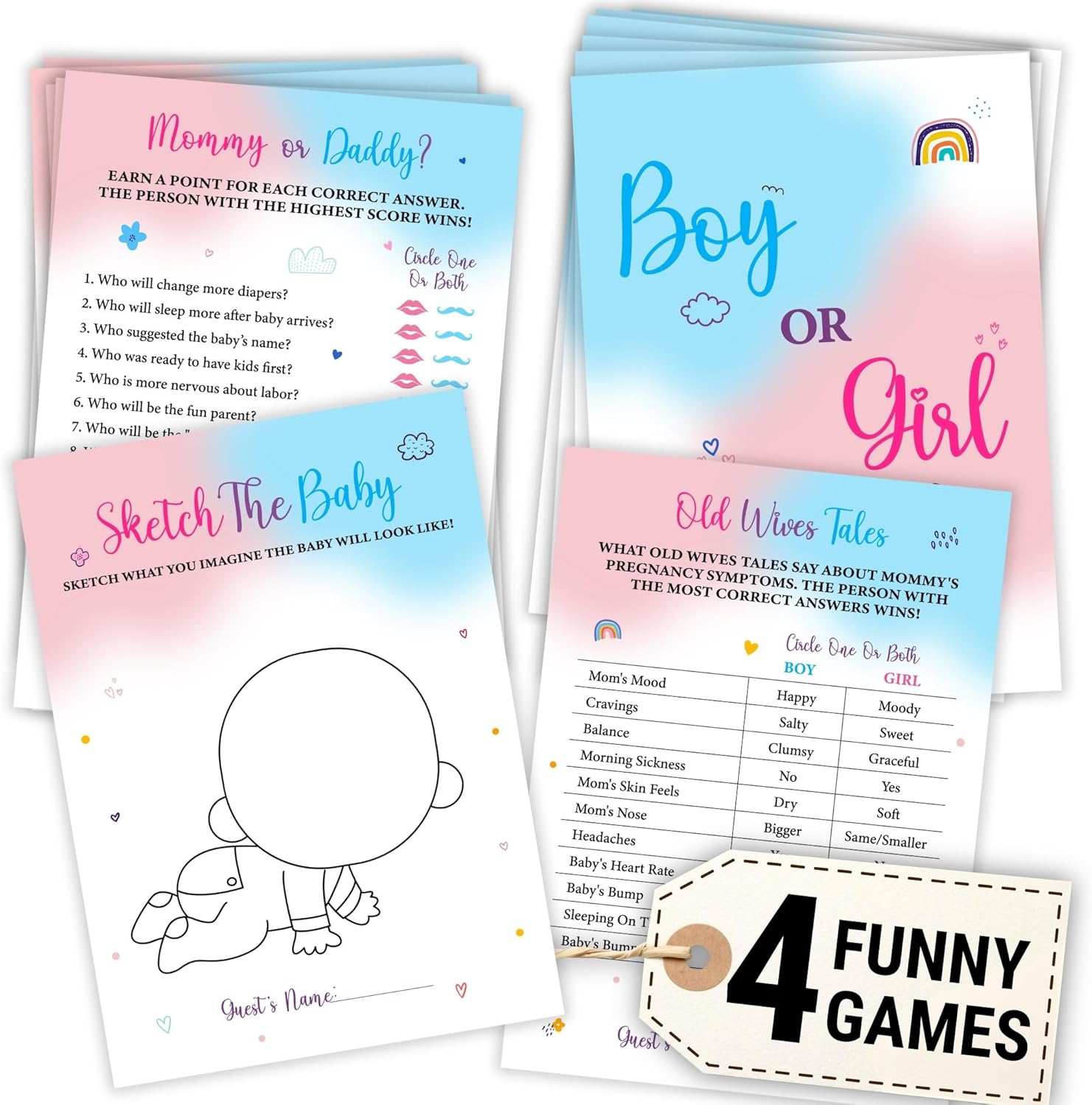 Baby Gender Reveal Bingo — photo 9