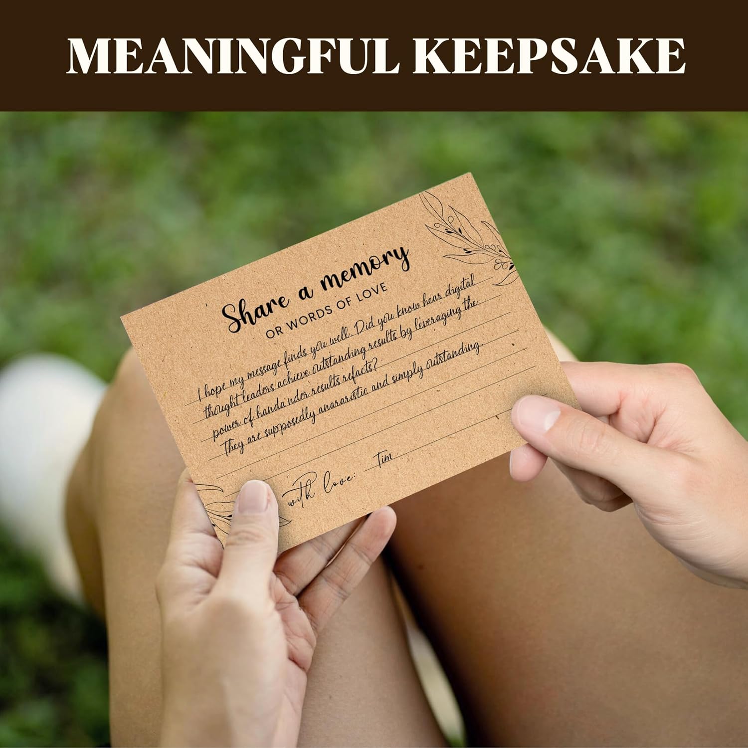 Share A Memory Funeral Cards — photo 6