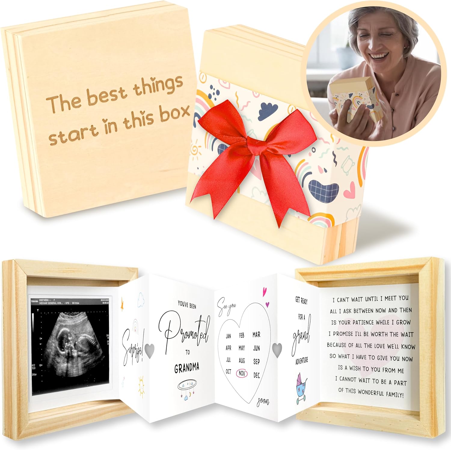 Pregnancy Announcement Grandma — photo 1