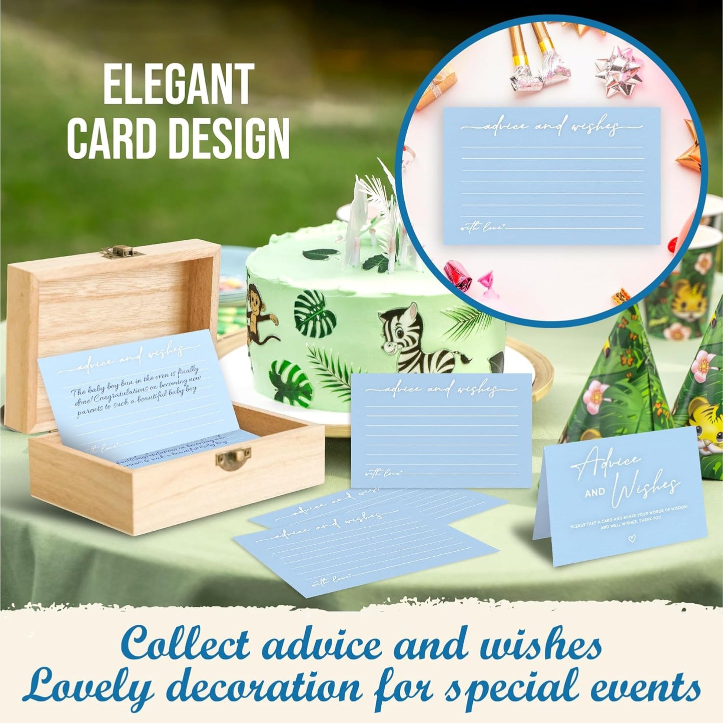 Blue Advice and Wishes Box — photo 3