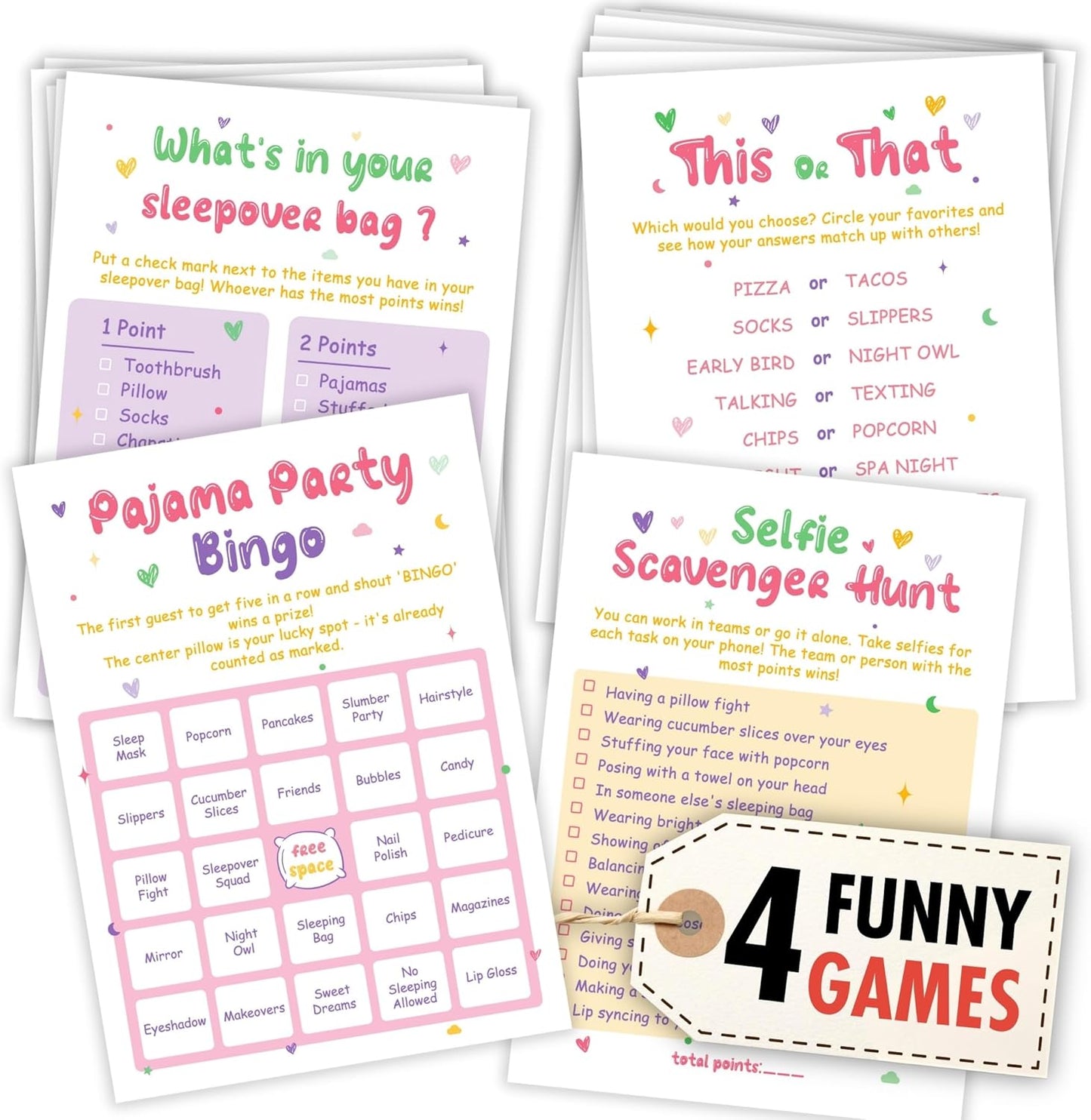 Slumber Party Games for Girls — photo 1