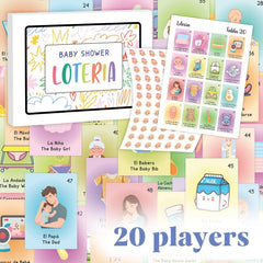 Bilingual Baby Shower Loteria 20 — view 1