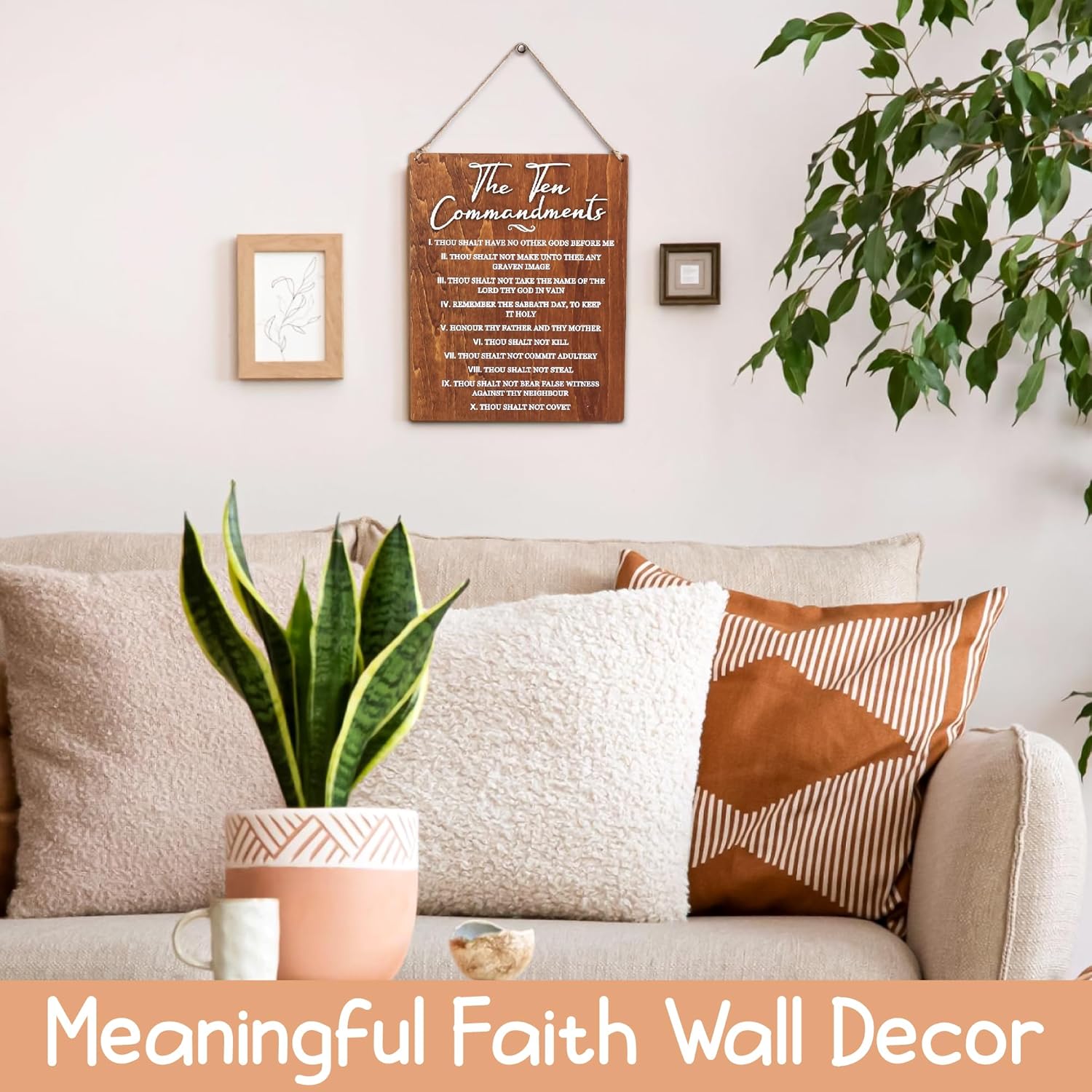 Ten Commandments Wall Decor — photo 3