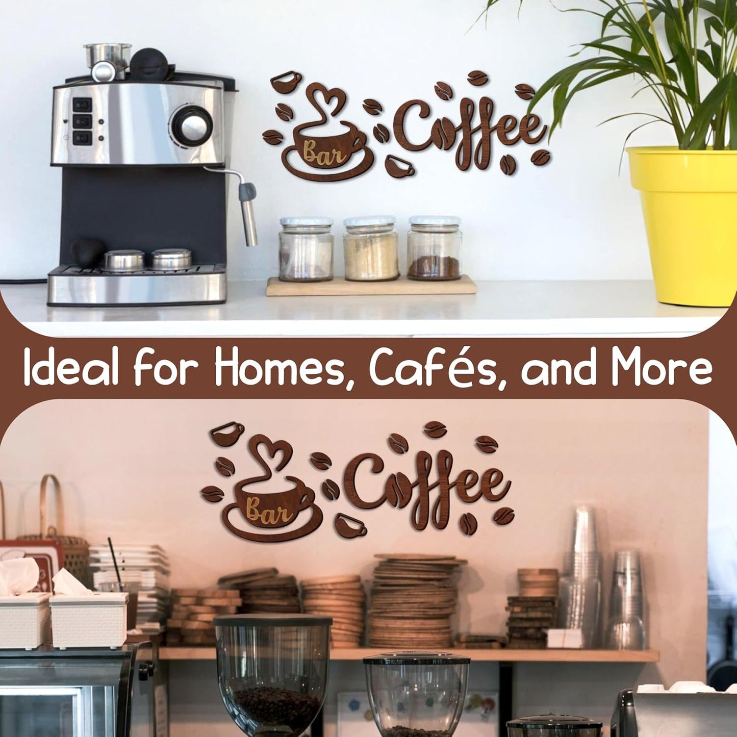 Coffee Bar Signs Kitchen Decor — photo 5