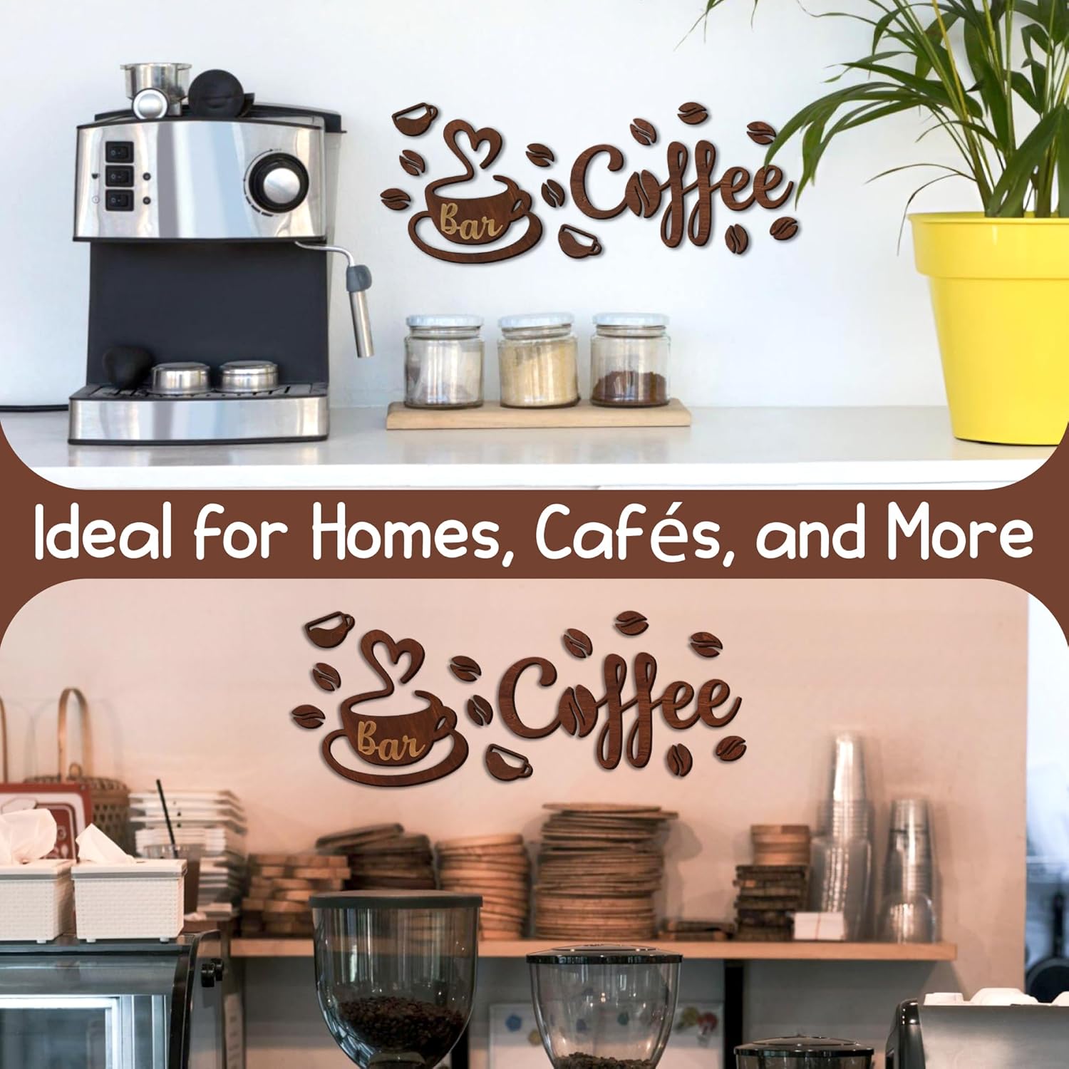 Coffee Bar Signs Kitchen Decor — photo 5