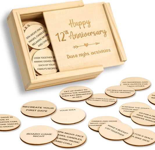 12 Year Anniversary Wood Gift — photo 1