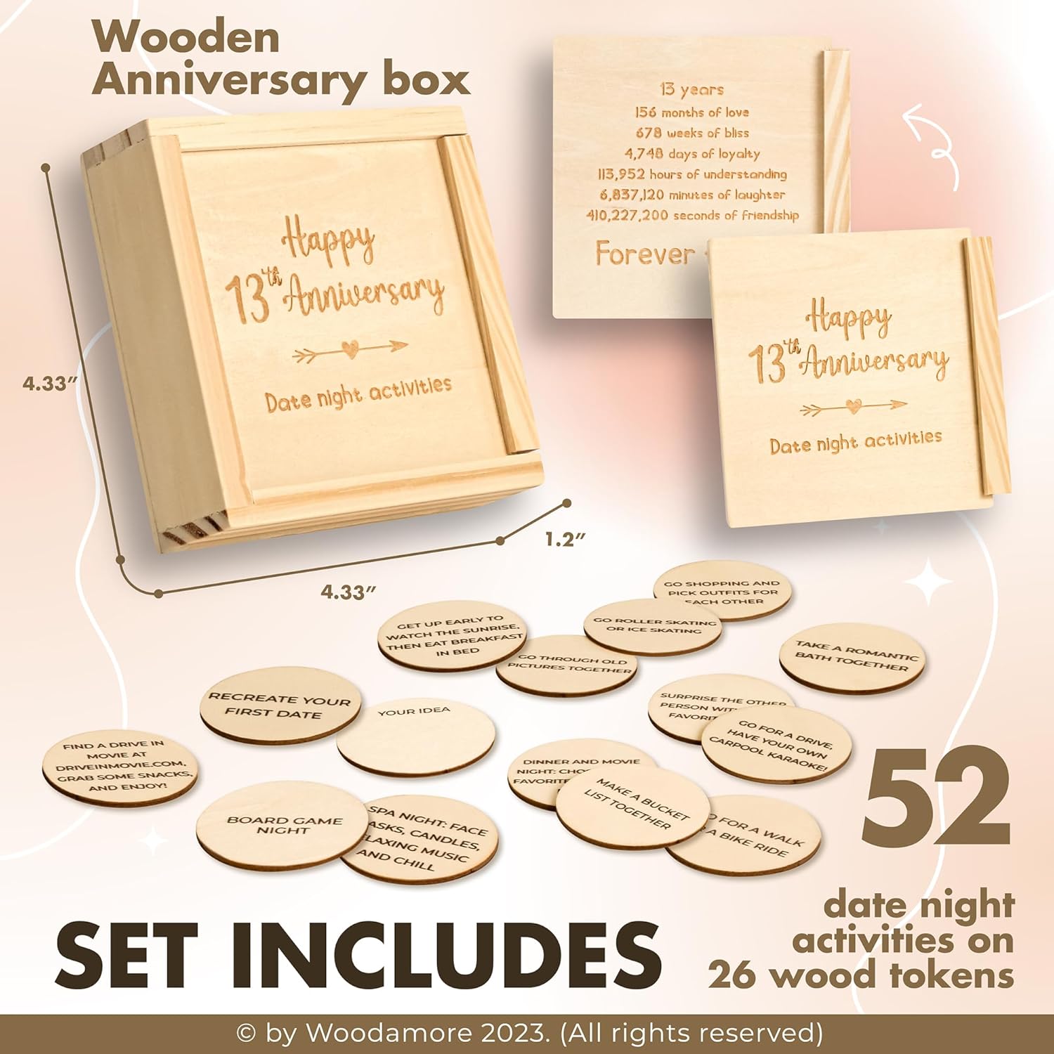 13th Anniversary Date Ideas Box — photo 2