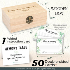 Share A Memory Memorial Cards — view 2