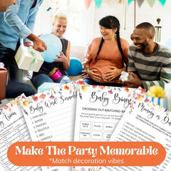 Floral Baby Shower Games — view 5