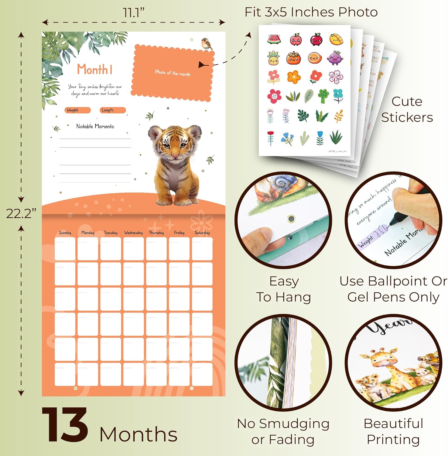 Baby First Year Calendar — photo 2