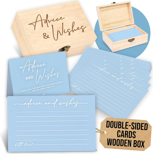 Blue Advice and Wishes Box — photo 1