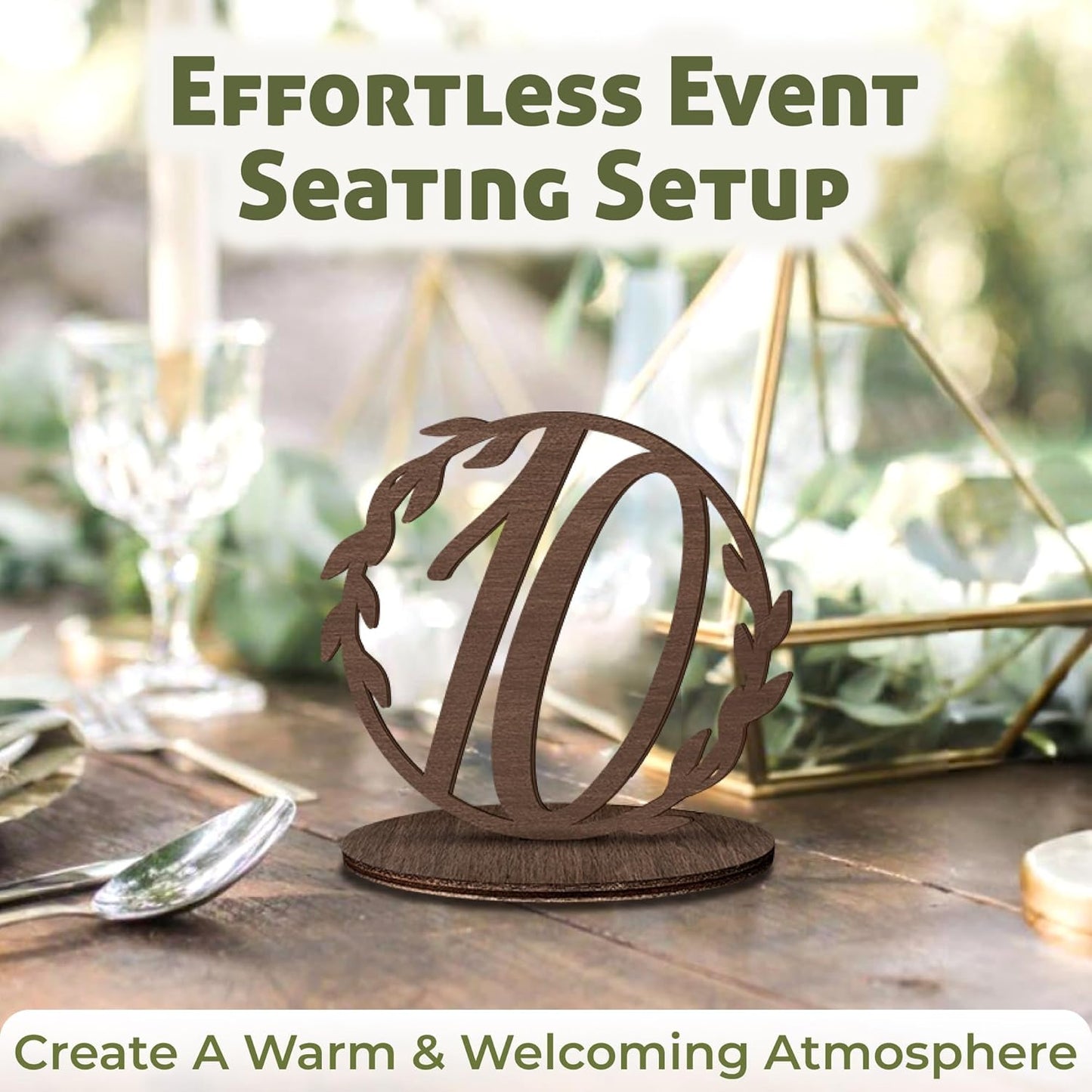 Rustic Wedding Table Numbers 1-20 — photo 4