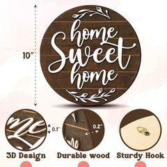 Home Sweet Home Wall Plaque — view 2