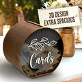 Wooden Wedding Card Box