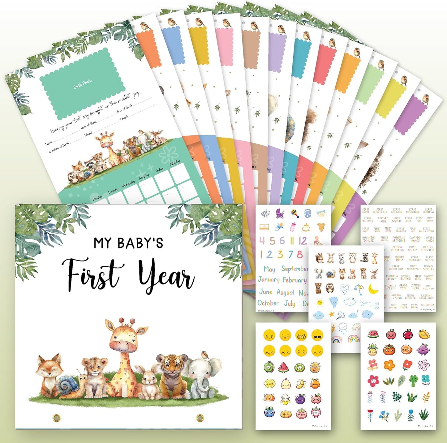 Baby First Year Calendar — photo 1