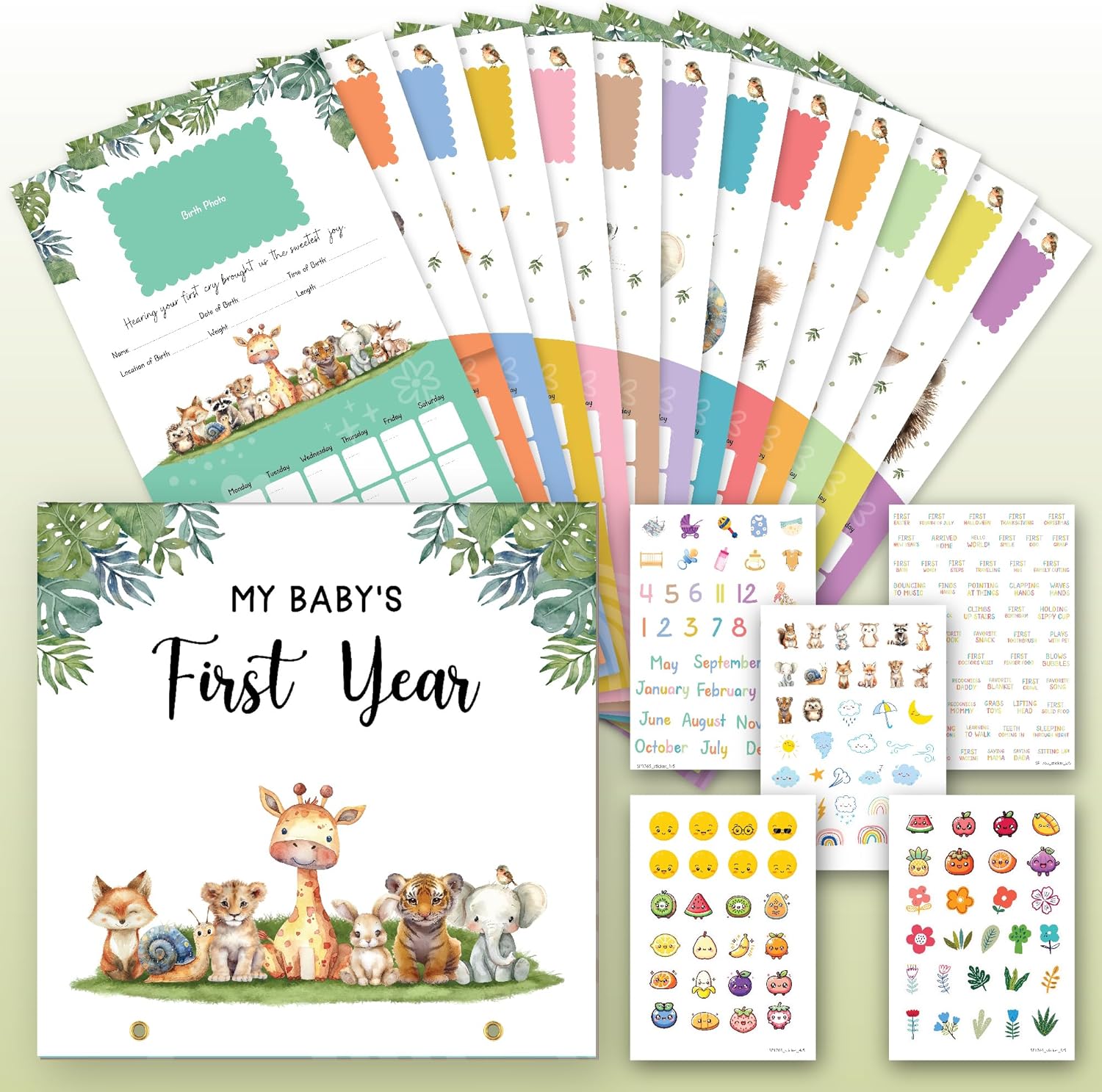 Baby First Year Calendar — photo 1