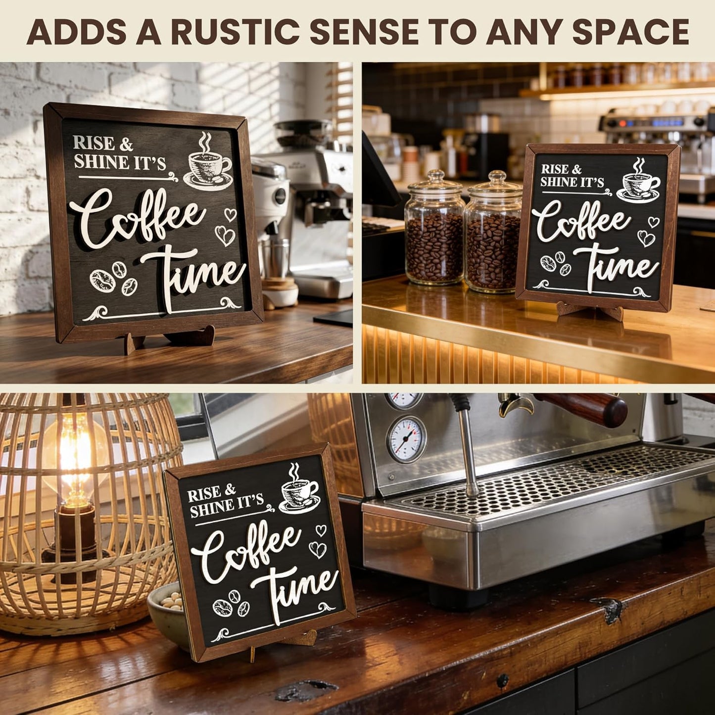 Vintage Coffee Station Signs — photo 4