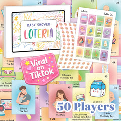Bilingual Baby Shower Loteria 50 — view 1