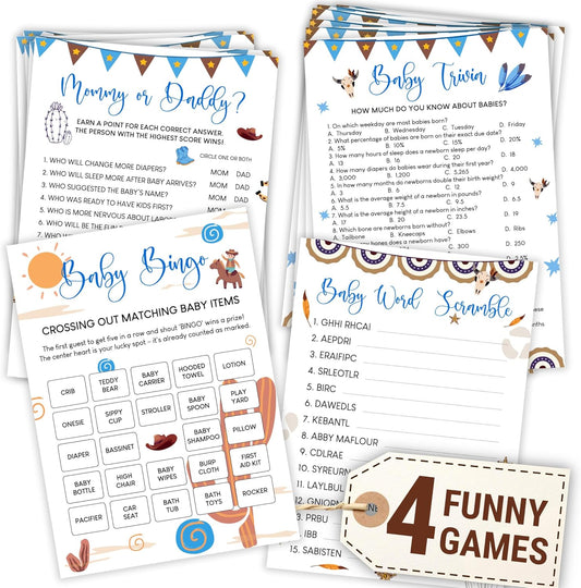 Cowboy Baby Shower Games — photo 1