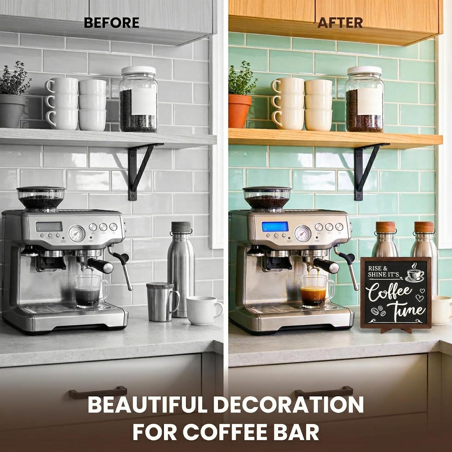 Vintage Coffee Station Signs — photo 3
