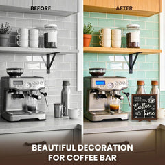Vintage Coffee Station Signs — view 3