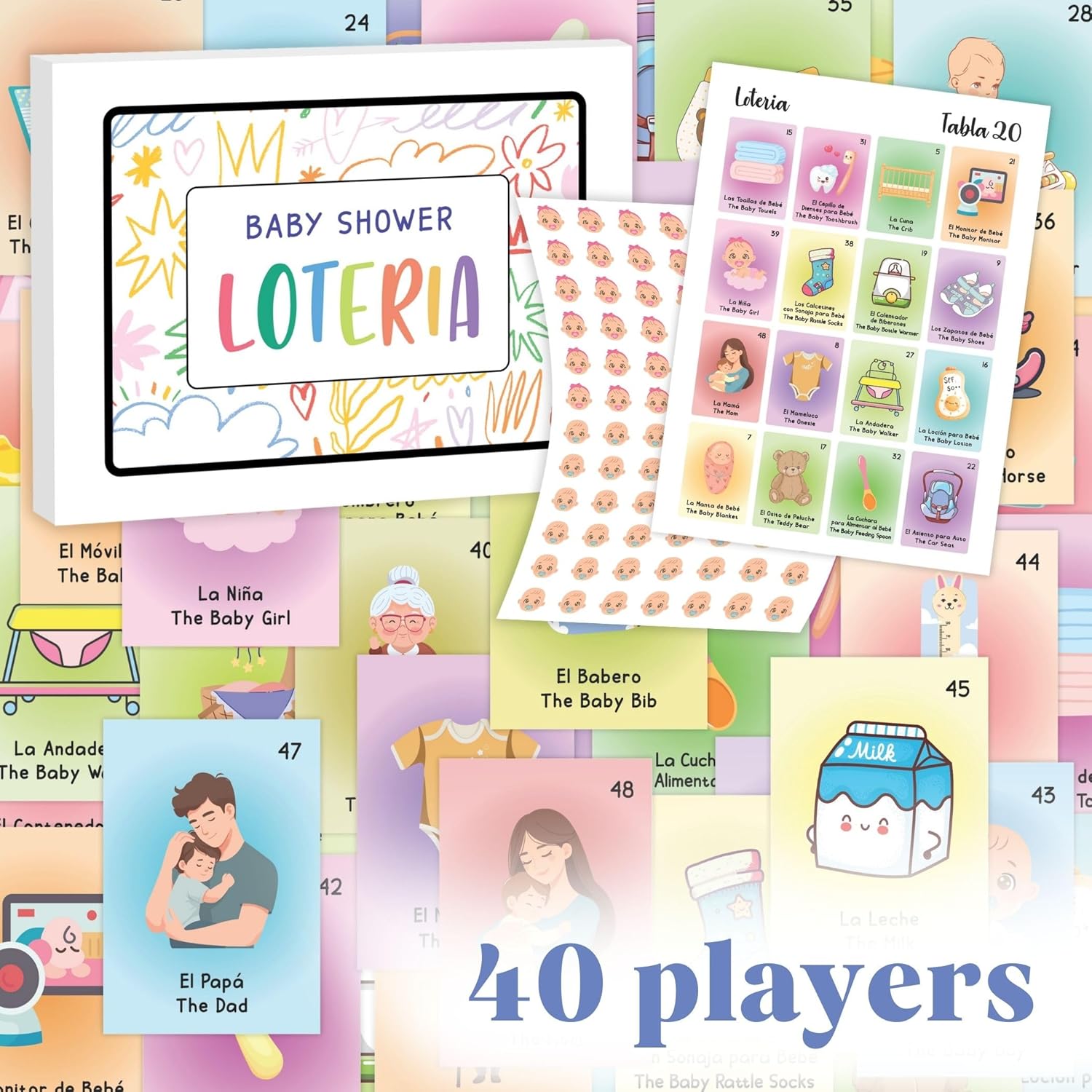 Bilingual Baby Shower Loteria 20 — photo 7