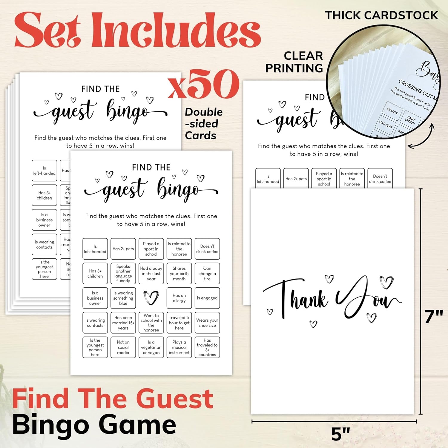 Find The Guest Bridal Game — photo 2