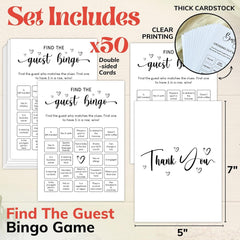 Find The Guest Bridal Game — view 2