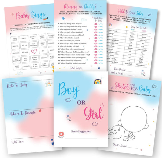 Baby Gender Reveal Bingo — photo 1