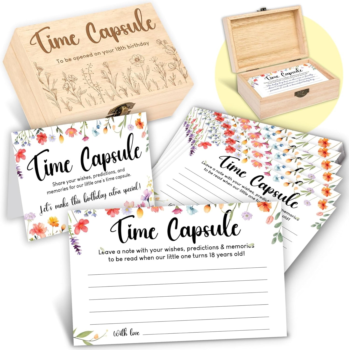 1st Birthday Time Capsule Box — photo 1