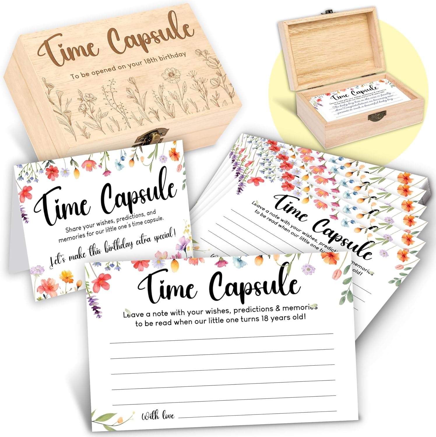 1st Birthday Time Capsule Box — photo 1