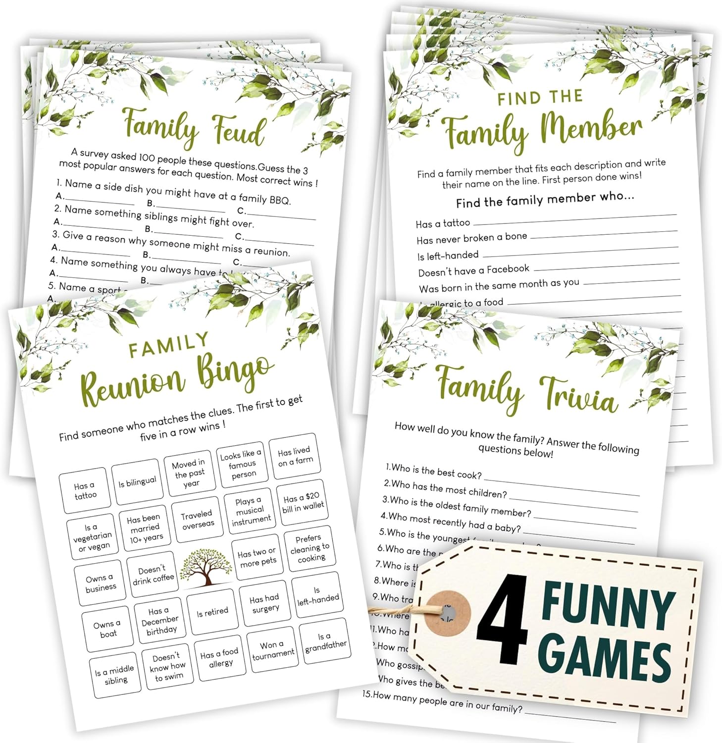 Family Reunion Games — photo 1