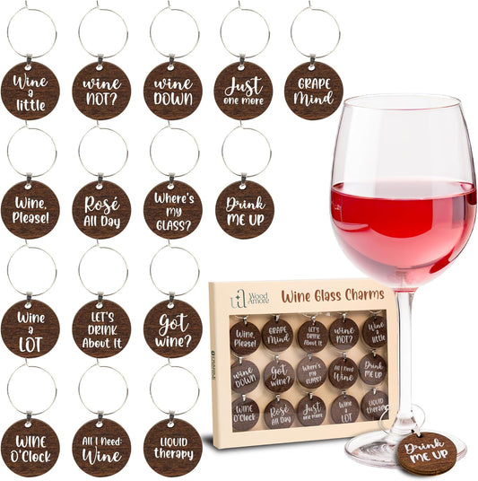 Funny Wine Glass Charms — photo 1