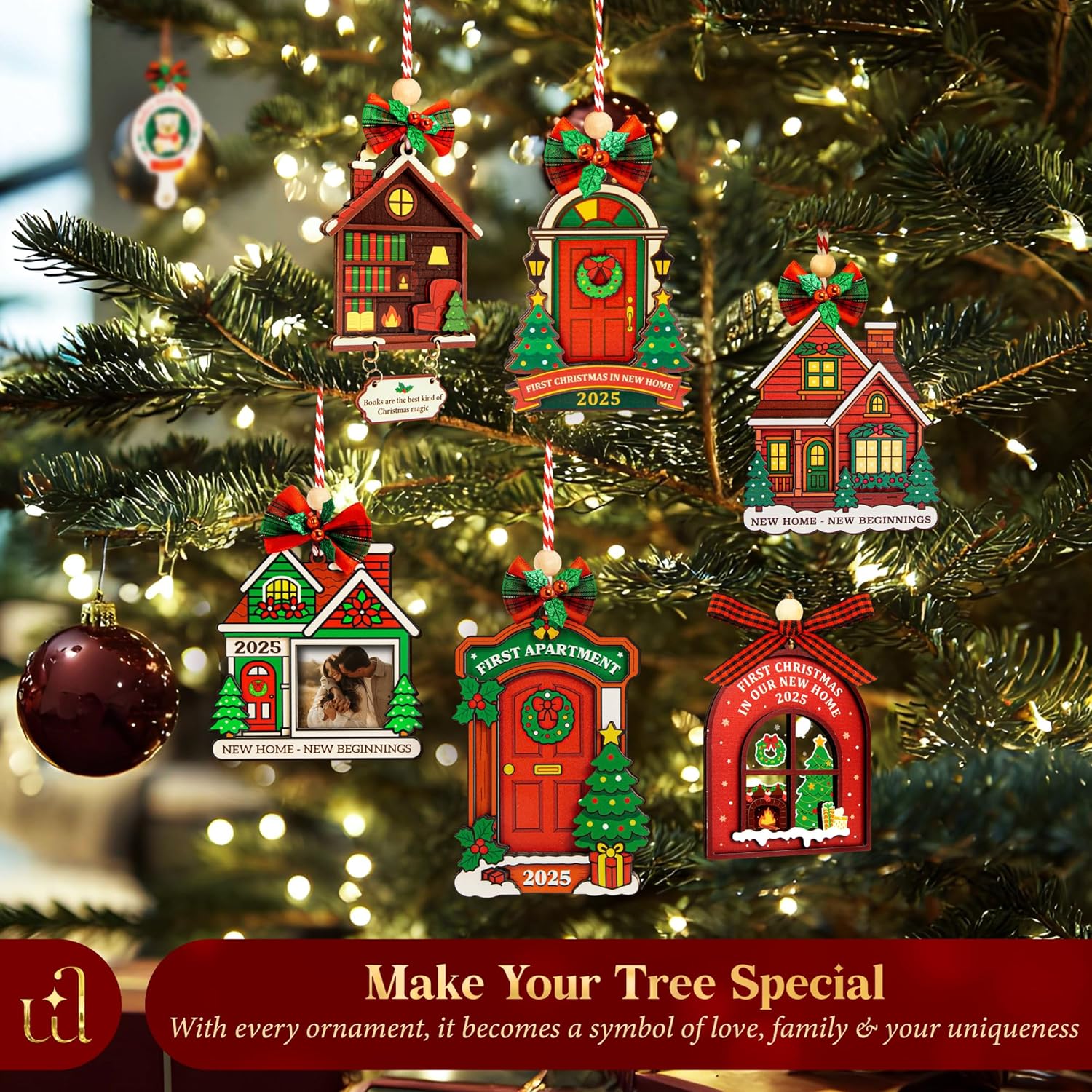 1st Christmas New Home Ornament — photo 4