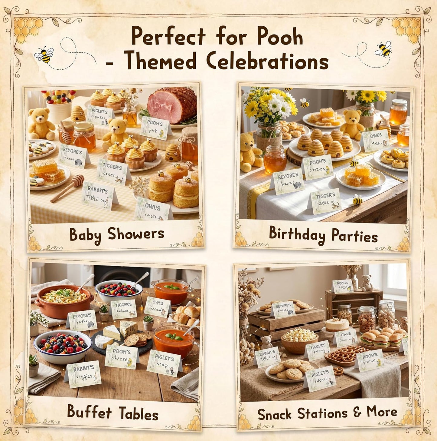 Winnie Food Labels for Party — photo 4