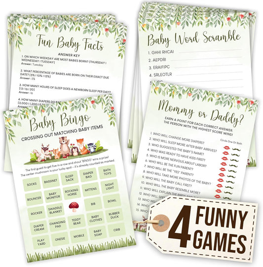Woodland Baby Shower Games — photo 1