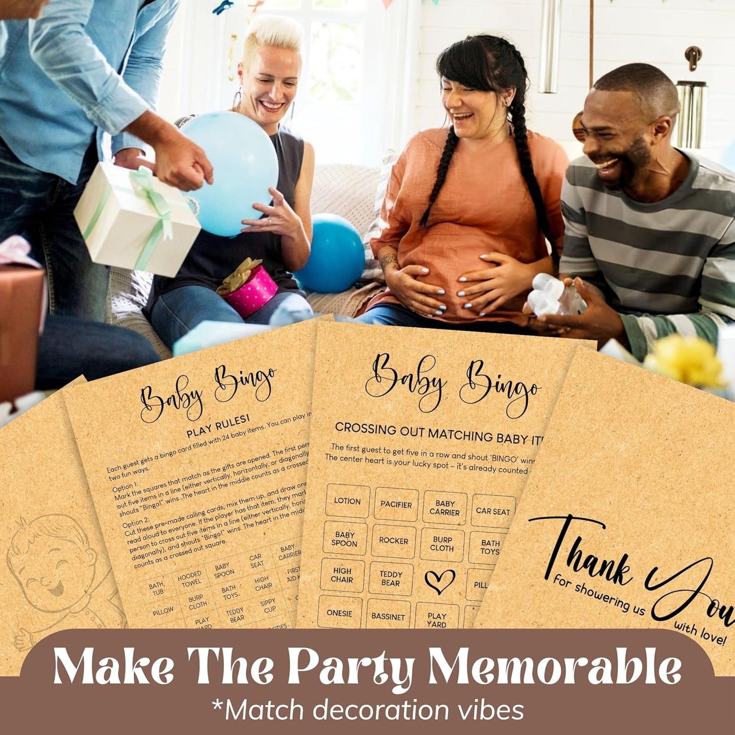 Baby Shower Bingo Gender Neutral — photo 4