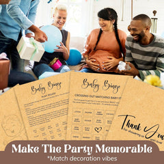 Baby Shower Bingo Gender Neutral — view 4