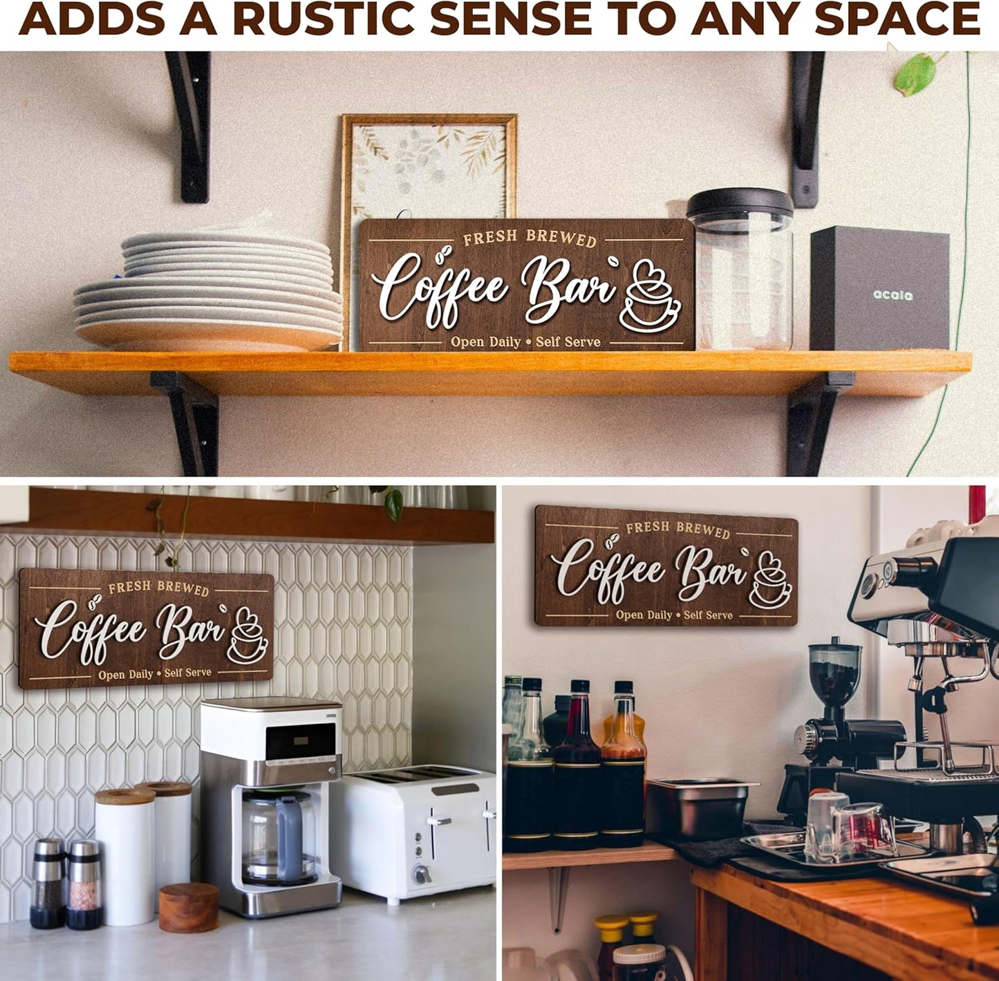 Coffee Bar Signs Wall Decor — photo 4