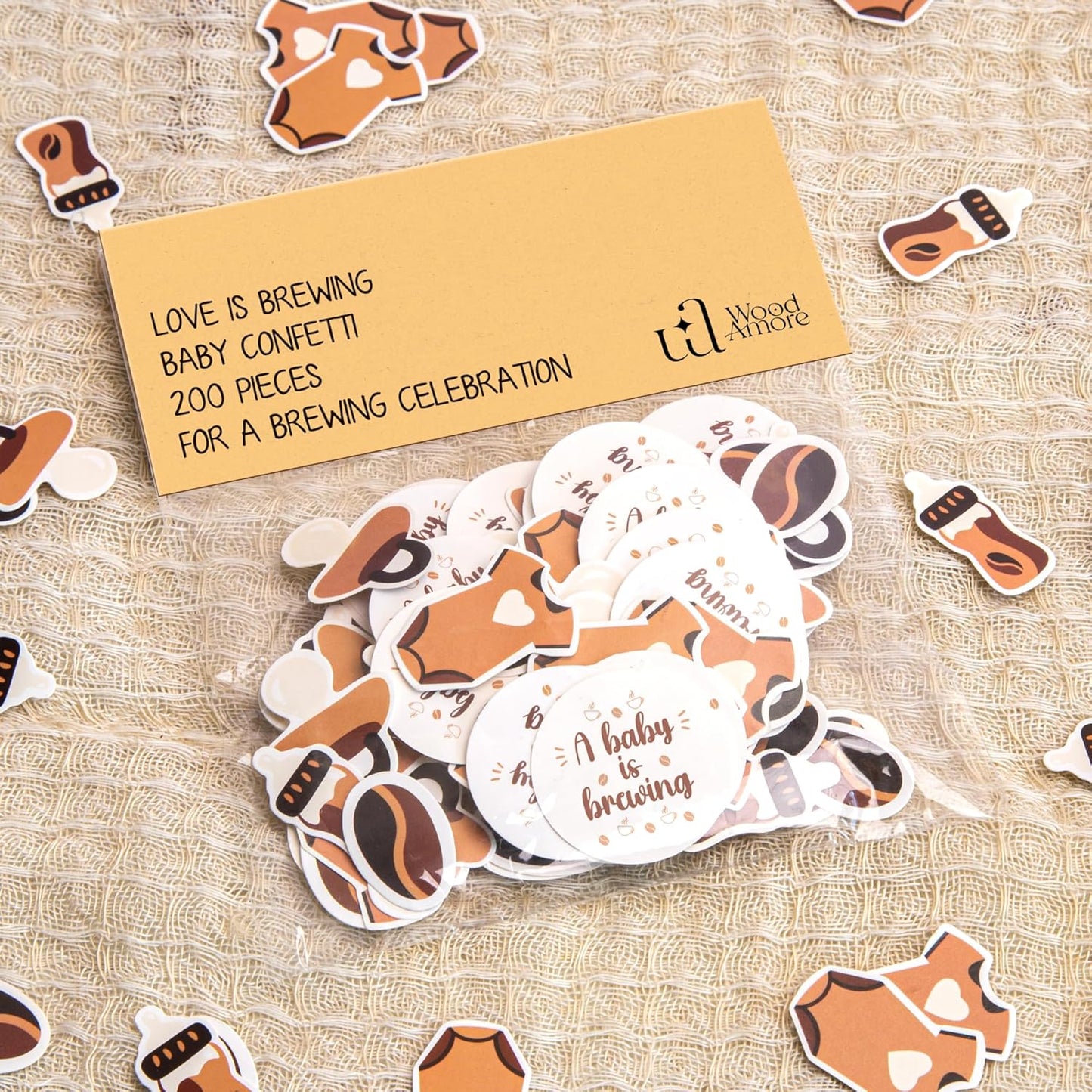 Baby Is Brewing Coffee Confetti — photo 1