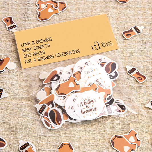 Baby Is Brewing Coffee Confetti — photo 1