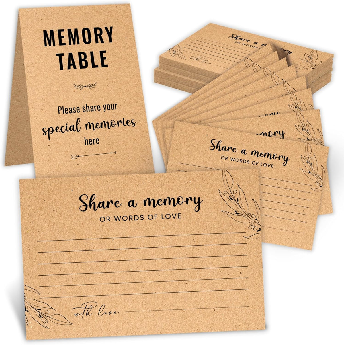 Share A Memory Funeral Cards — photo 1